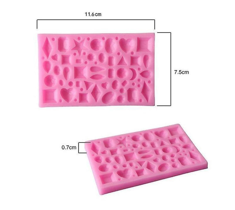 DIY Silicone Jewelry Moulds Chocolate Cake