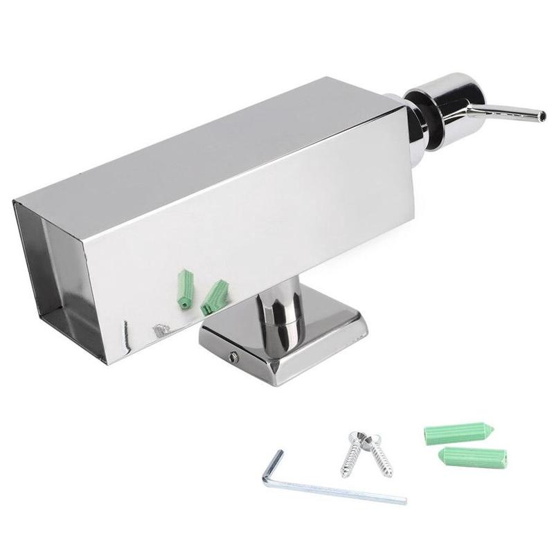 Wall mount stainless steel soap dispensers