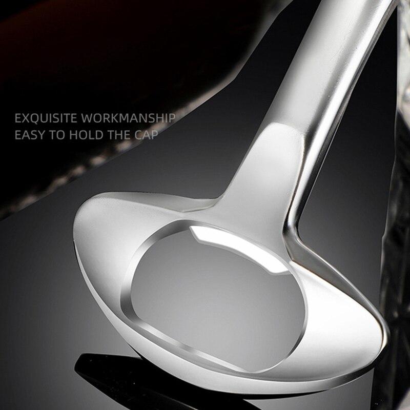 Zinc Alloy Beer Bottle Opener Creative Personality Thick Handle