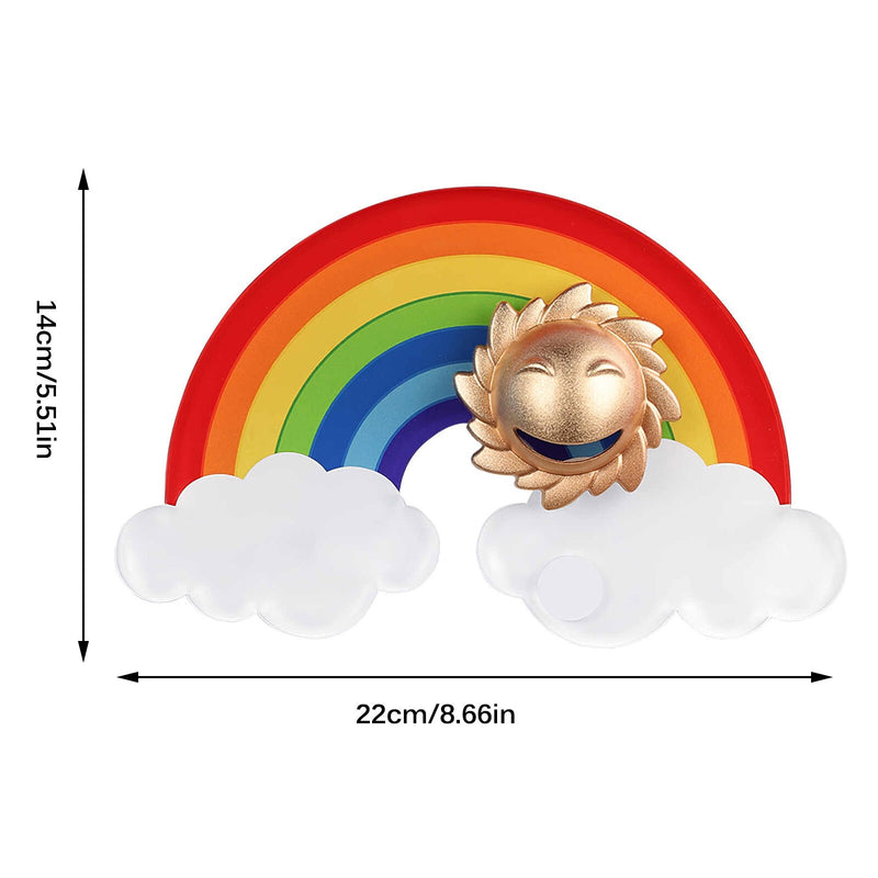 Creative Beer Gold Deer/Rainbow Waterfall Acrylic and Metal Multifunct