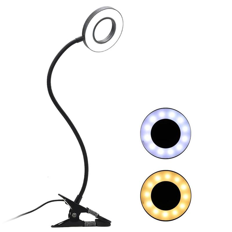 Clip on Desk Lamp USB Lamp Elastic