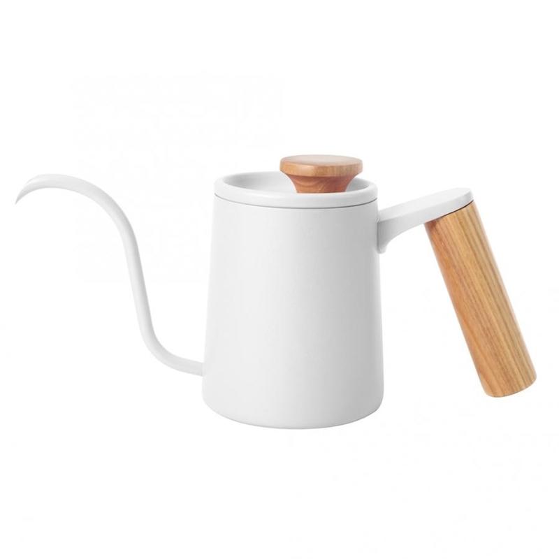 350ml Stainless Steel Coffee with Long Gooseneck Drip Tip Cafeteria