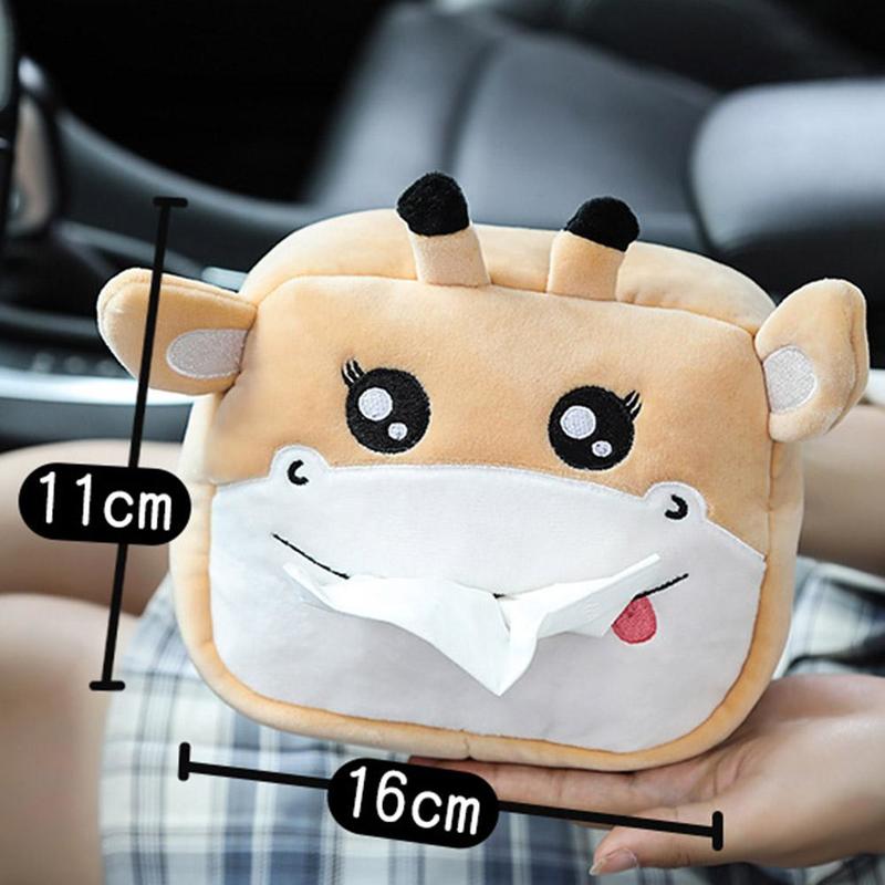 Cartoon Car Wipes Box for Car Interior Accessories in Home Office