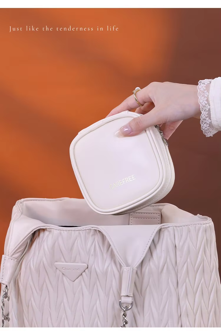 Leather Earrings Rings Necklaces Travel Jewelry Boxes Square Style PU Leather Portable Jewelry Storage case