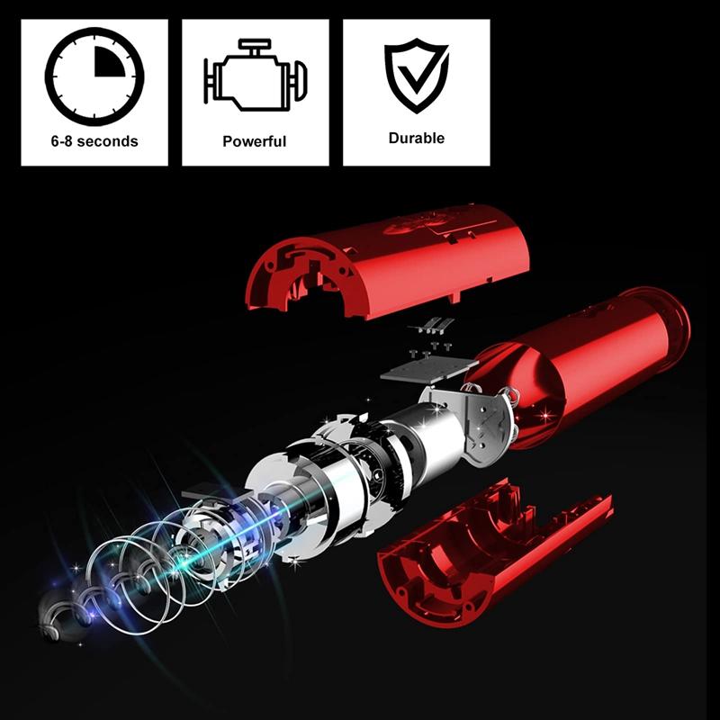 Reusable Electric Wine Bottle Opener Wireless Corkscrew Leaf Leaf Wine
