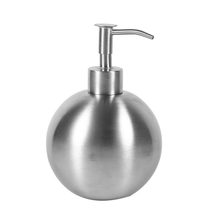 Stainless Steel Bulletin Shaped Bathroom Shampoo - 500ML