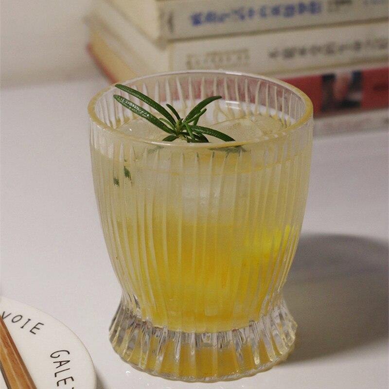 Nordic transparent glass shot cup coffee coffee drinks whisky cocktail