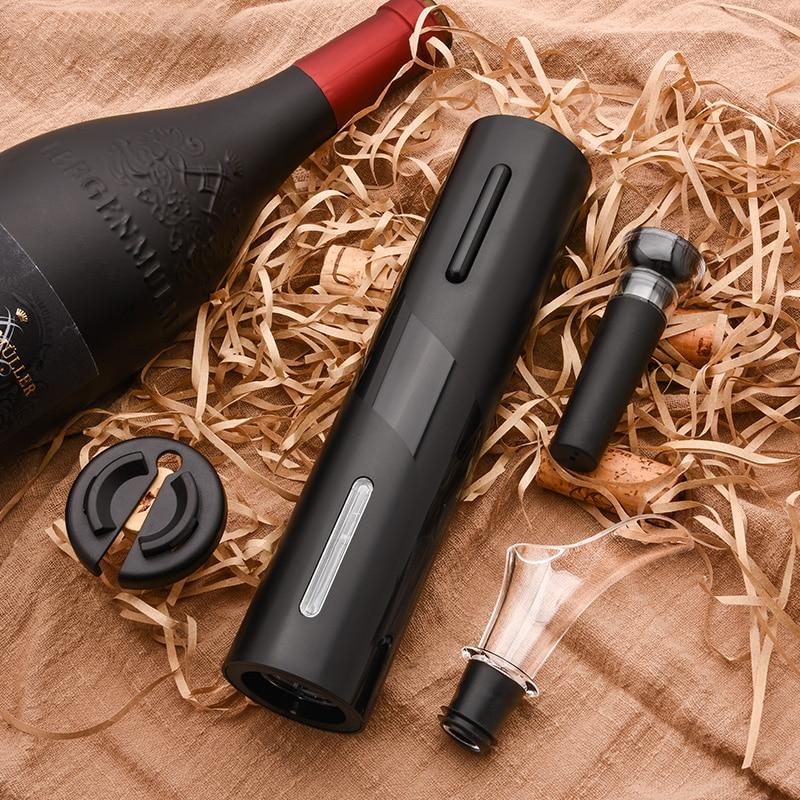 Electric Wine Opener, Rechargeable Automatic Wine Bottle Cork with USB