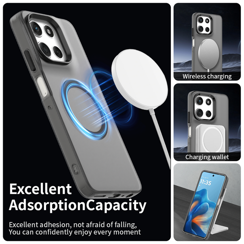 Phone Case for Motorola Moto G56, Compatible with Magsafe,Shockproof Magnetic Case Cover