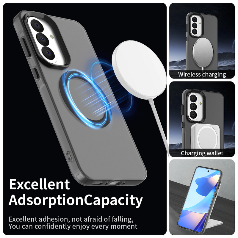 Phone Case for Samsung Galaxy A37, Compatible with Magsafe,Shockproof Magnetic Case Cover