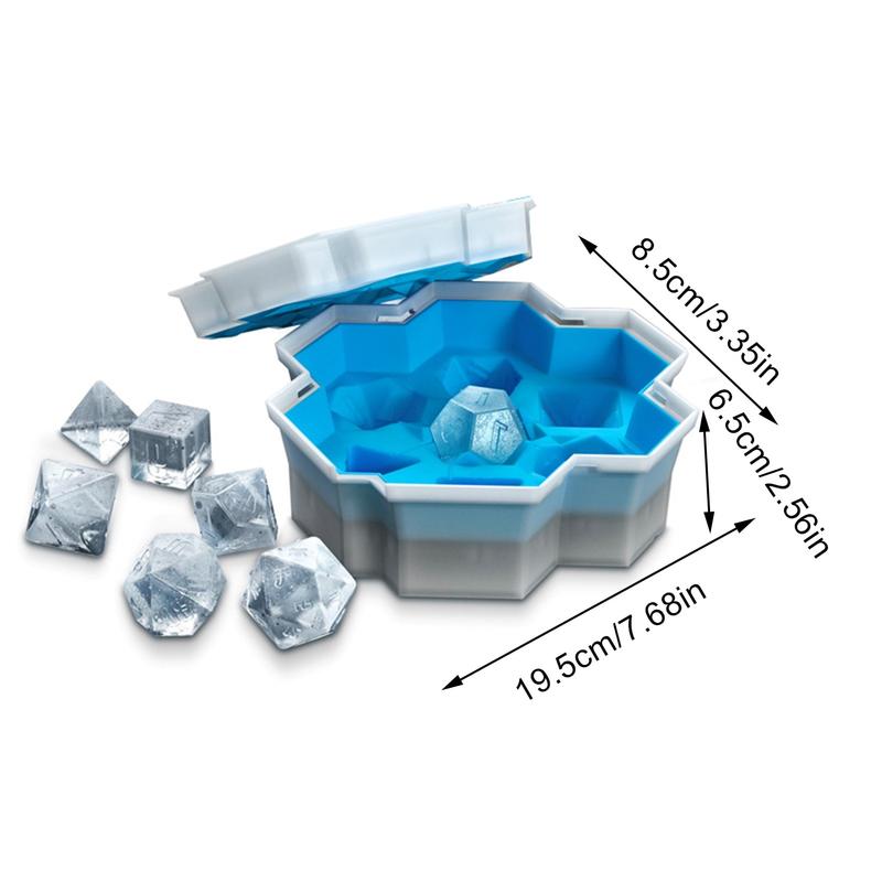 Mold Making Silicone Ice Cube Maker for Ice Cream Cable-Building Candy