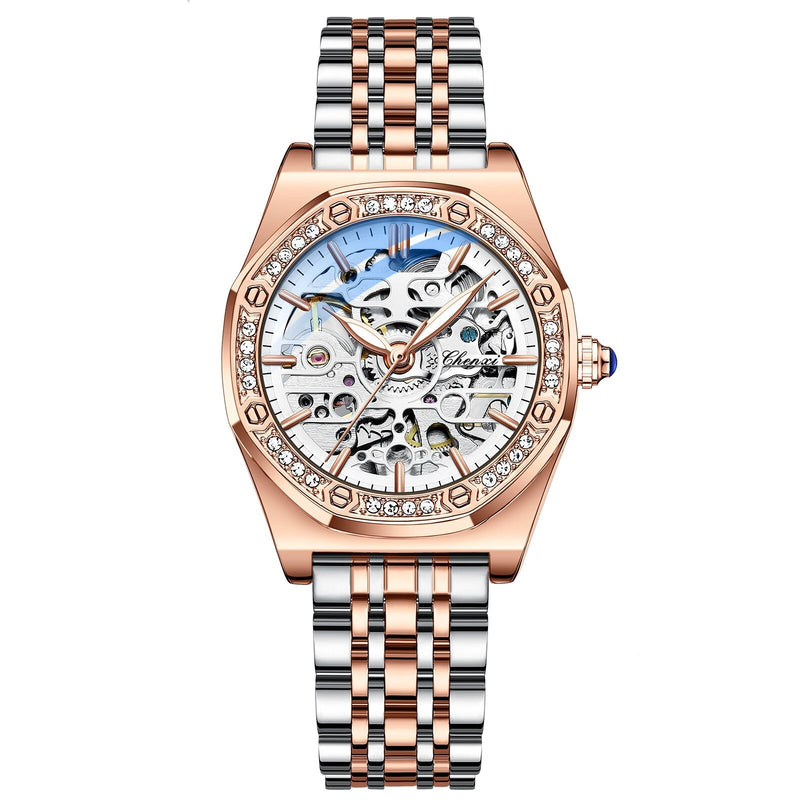 Chenxi Women's Skeleton Automatic Mechanical Watch