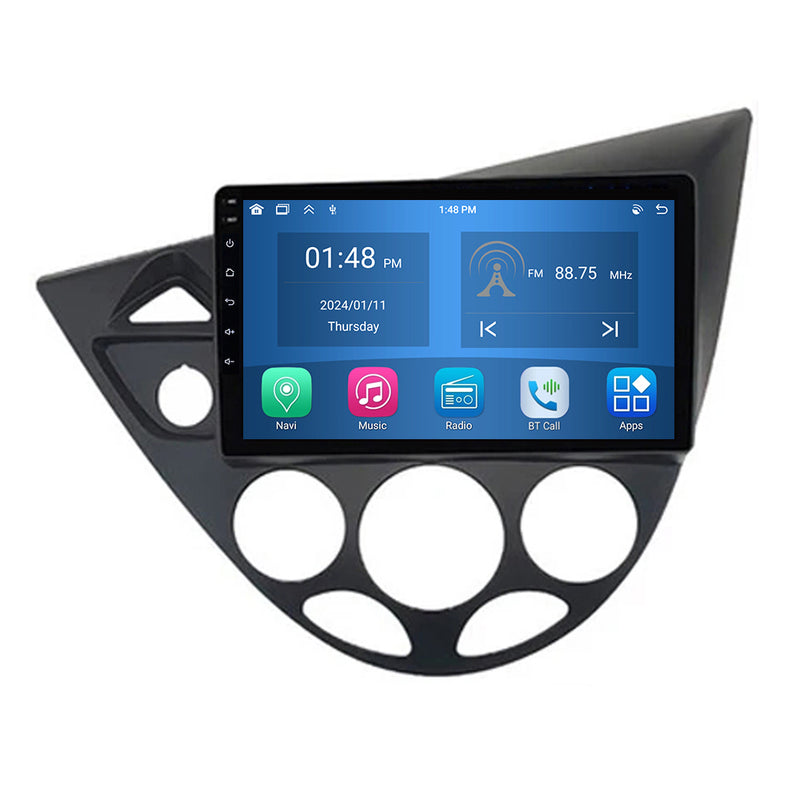 RoverOne Car Stereo Radio Bluetooth CarPlay GPS Navigation for Ford Fiesta 1995-2001 Focus MK1 1998-2004
