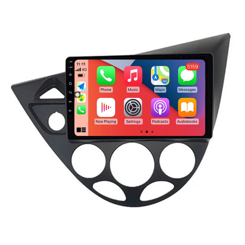 RoverOne Car Stereo Radio Bluetooth CarPlay GPS Navigation for Ford Fiesta 1995-2001 Focus MK1 1998-2004