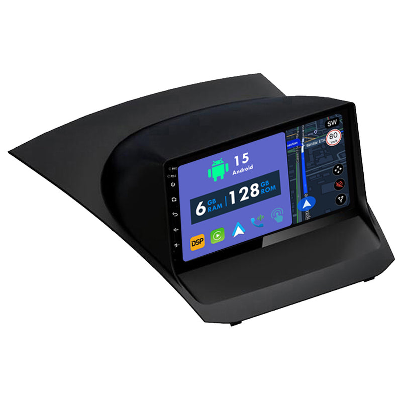 RoverOne Car Stereo Radio Bluetooth CarPlay GPS Navigation for Ford Fiesta Mk 6 2009 - 2018