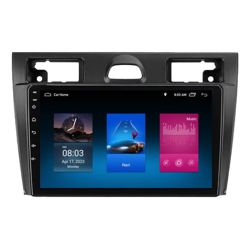 RoverOne Car Stereo Radio Bluetooth CarPlay GPS Navigation for Ford Fiesta Mk VI 5 Mk5 2002 - 2008