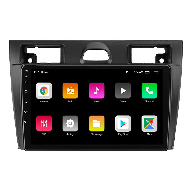 RoverOne Car Stereo Radio Bluetooth CarPlay GPS Navigation for Ford Fiesta Mk VI 5 Mk5 2002 - 2008