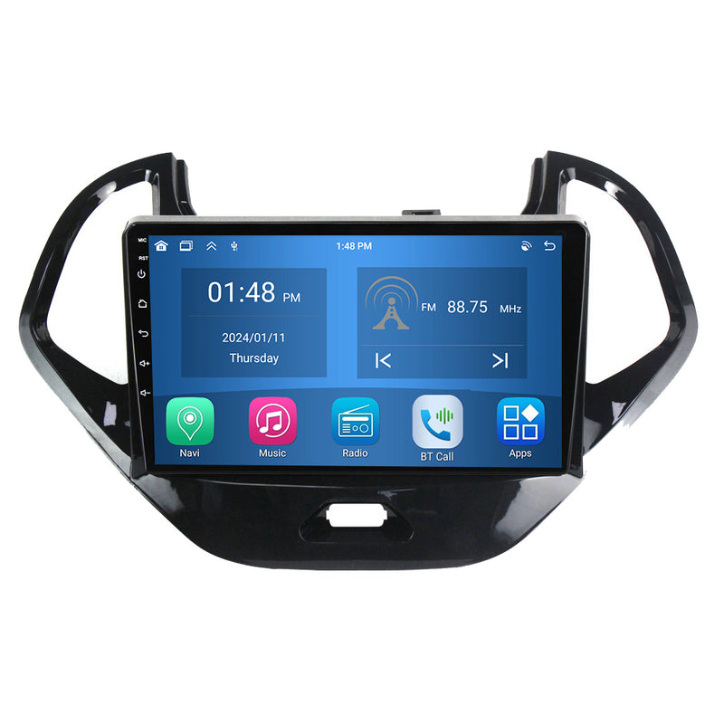 RoverOne Car Stereo Radio Bluetooth CarPlay GPS Navigation for Ford Figo 2015 - 2018