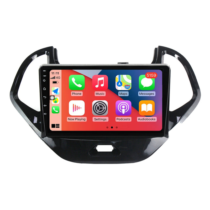 RoverOne Car Stereo Radio Bluetooth CarPlay GPS Navigation for Ford Figo 2015 - 2018