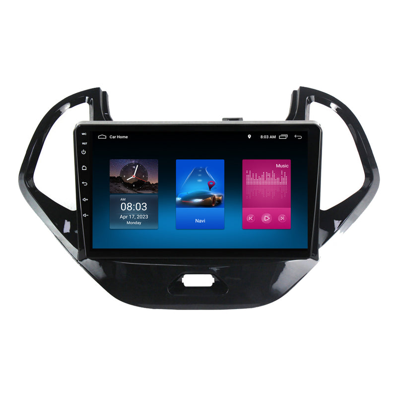 RoverOne Car Stereo Radio Bluetooth CarPlay GPS Navigation for Ford Figo 2015 - 2018