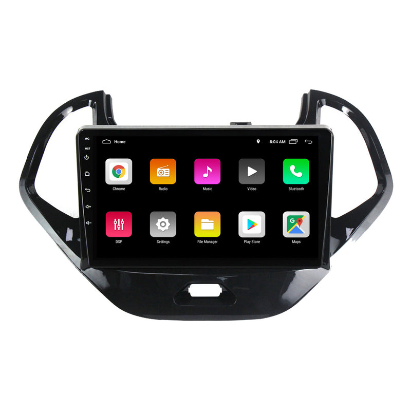 RoverOne Car Stereo Radio Bluetooth CarPlay GPS Navigation for Ford Figo 2015 - 2018