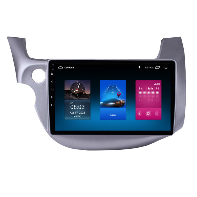RoverOne Car Stereo Radio Bluetooth CarPlay GPS Navigation for Honda Jazz 2 GG 2008 - 2014 Fit 2 GE 2007 - 2014