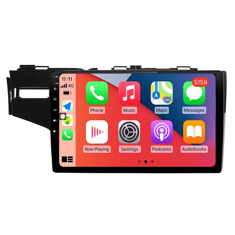 RoverOne Car Stereo Radio Bluetooth CarPlay GPS Navigation for Honda Jazz 3 2015 - 2020 Fit 3 GP GK 2013 - 2020