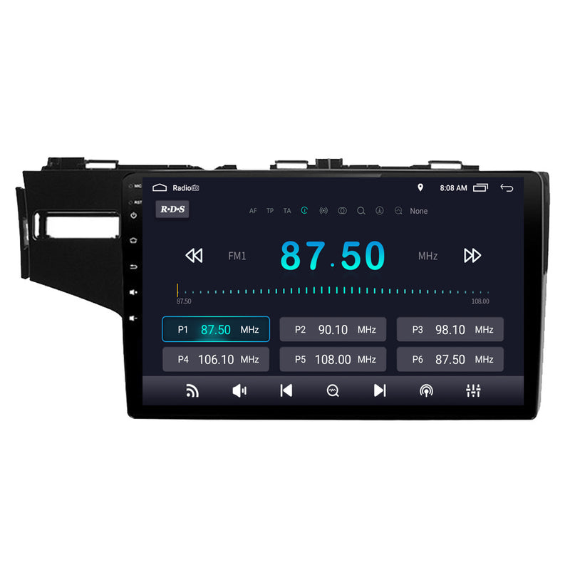 RoverOne Car Stereo Radio Bluetooth CarPlay GPS Navigation for Honda Jazz 3 2015 - 2020 Fit 3 GP GK 2013 - 2020