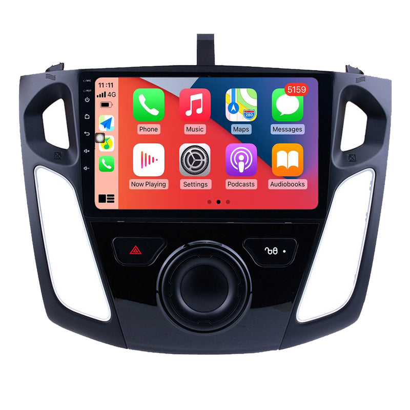 RoverOne Car Stereo Radio Bluetooth CarPlay GPS Navigation for Ford Focus 3 Mk 3 2011 - 2019