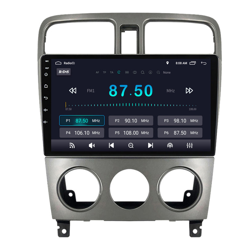 RoverOne Car Stereo Radio Bluetooth CarPlay GPS Navigation for Subaru Forester SG 2002 - 2008