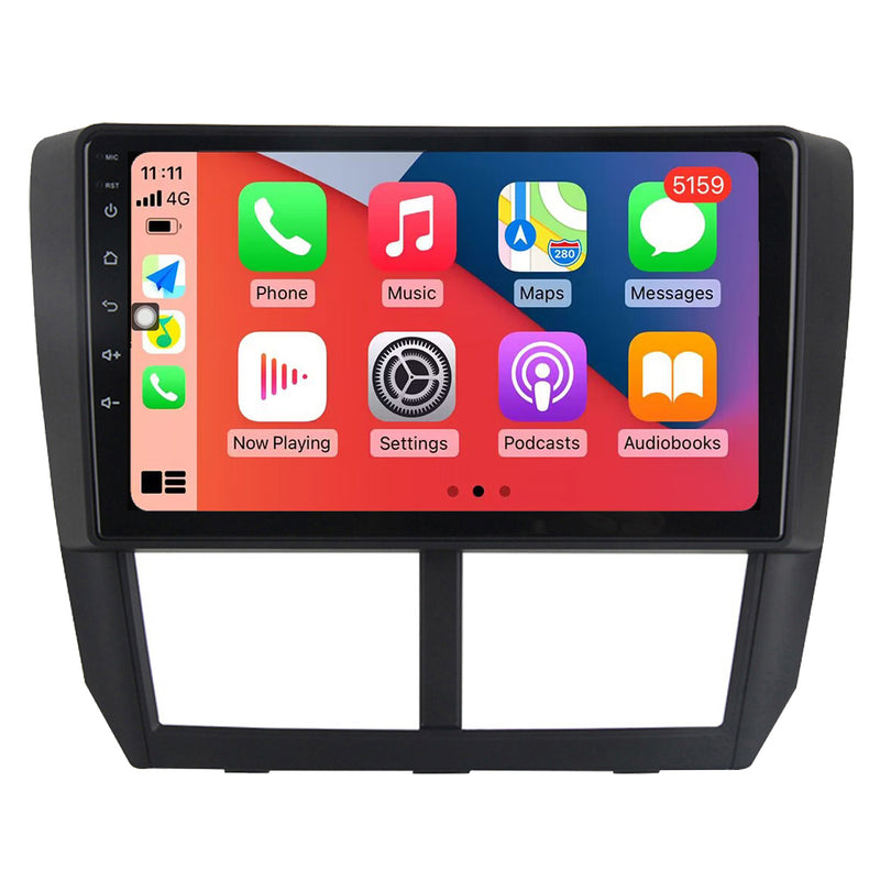 RoverOne Car Stereo Radio Bluetooth CarPlay GPS Navigation for Subaru Forester 3 SH 2007 - 2013 Impreza GH GE 2011