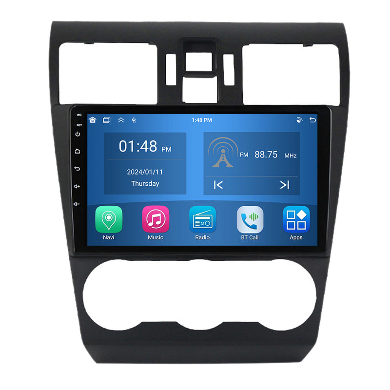 RoverOne Car Stereo Radio Bluetooth CarPlay GPS Navigation for Subaru Forester 4 SJ 2012 - 2015