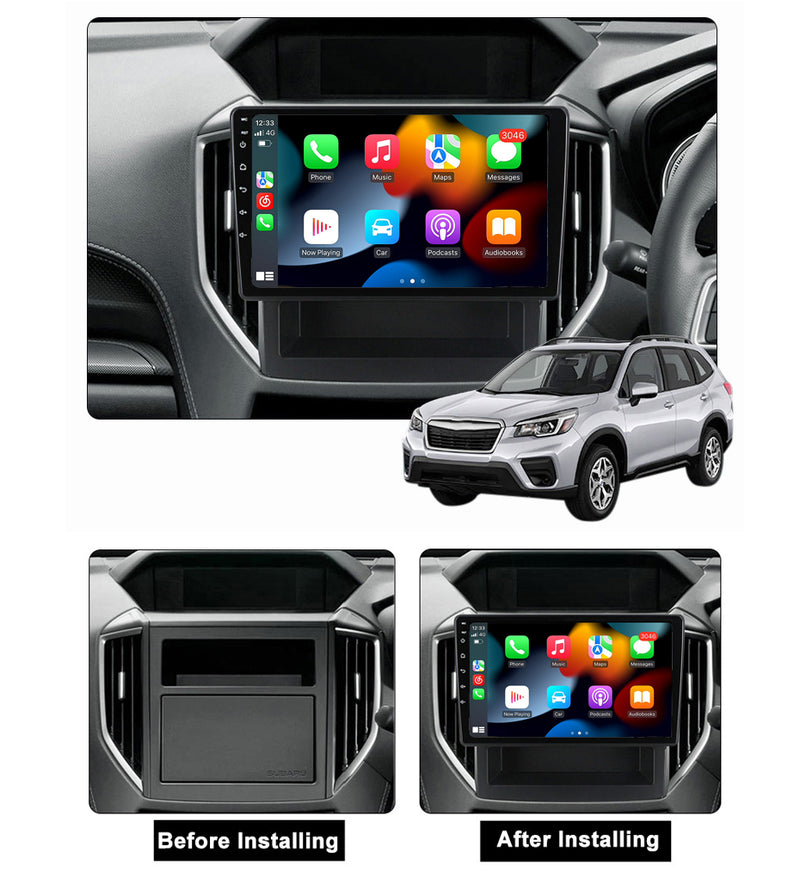 RoverOne Car Stereo Radio Bluetooth CarPlay GPS Navigation for Subaru Forester 5 Impreza 5 2018 - 2023