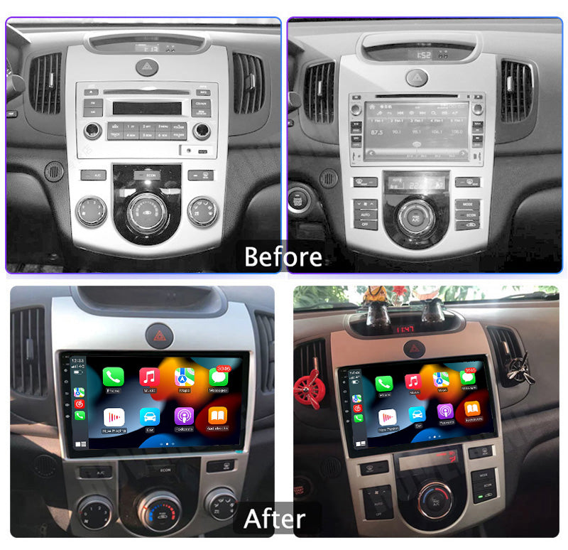 RoverOne Car Stereo Radio Bluetooth CarPlay GPS Navigation for Kia Cerato 2 TD 2008 - 2013