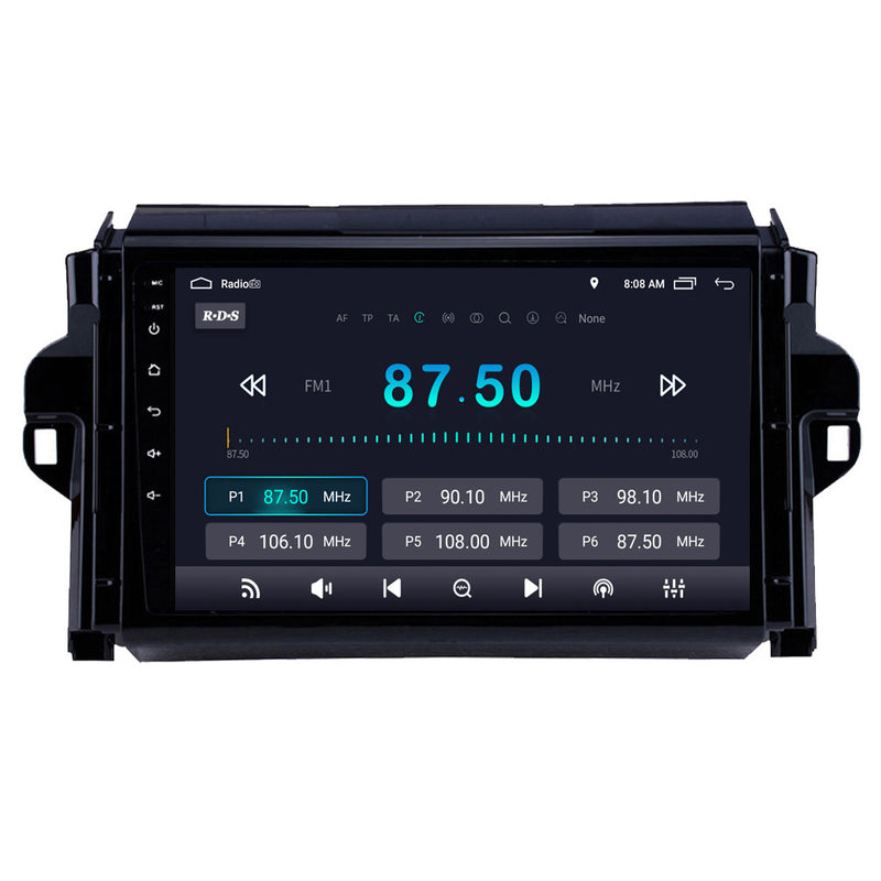 RoverOne Car Stereo Radio Bluetooth CarPlay GPS Navigation for Toyota Fortuner 2 2015 - 2020