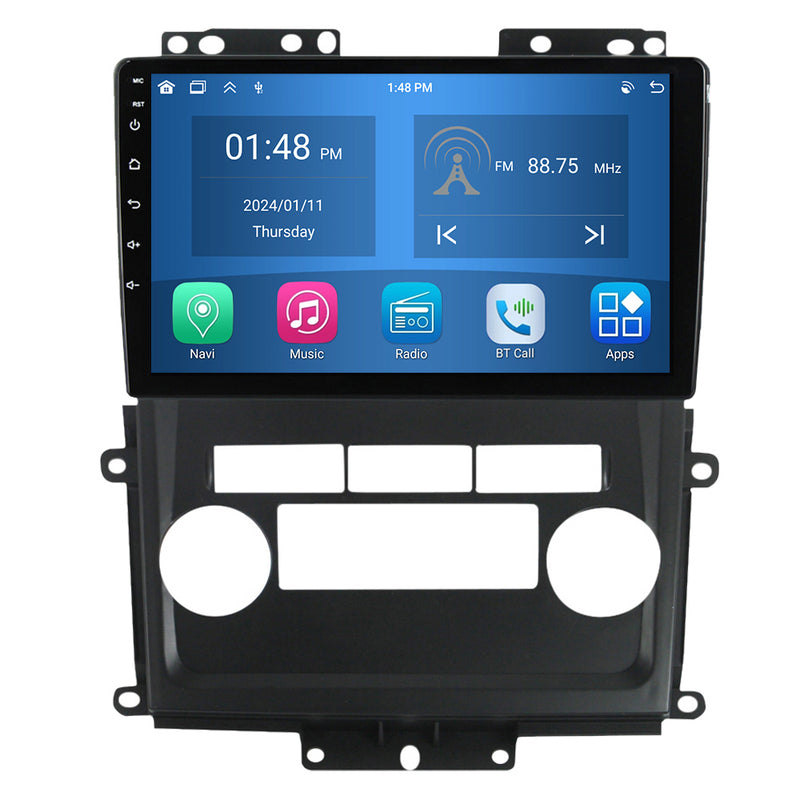 RoverOne Car Stereo Radio Bluetooth CarPlay GPS Navigation for Nissan Frontier 2009 - 2012 Xterra 2 N50 2008 - 2015