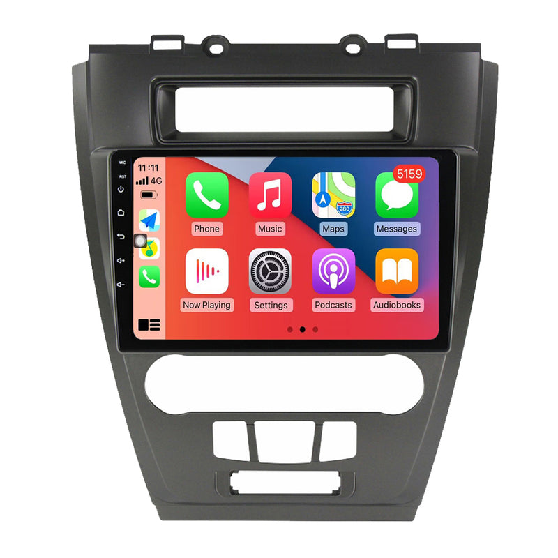 RoverOne Car Stereo Radio Bluetooth CarPlay GPS Navigation for Ford Fusion Mondeo Mustang 2009 - 2012