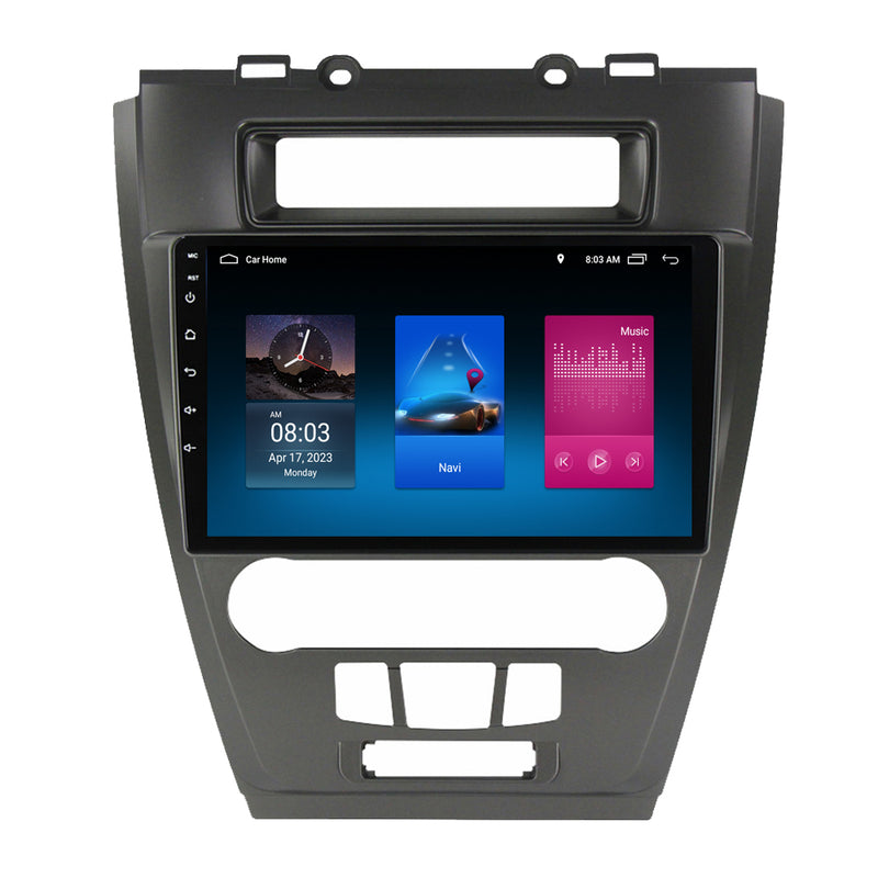 RoverOne Car Stereo Radio Bluetooth CarPlay GPS Navigation for Ford Fusion Mondeo Mustang 2009 - 2012