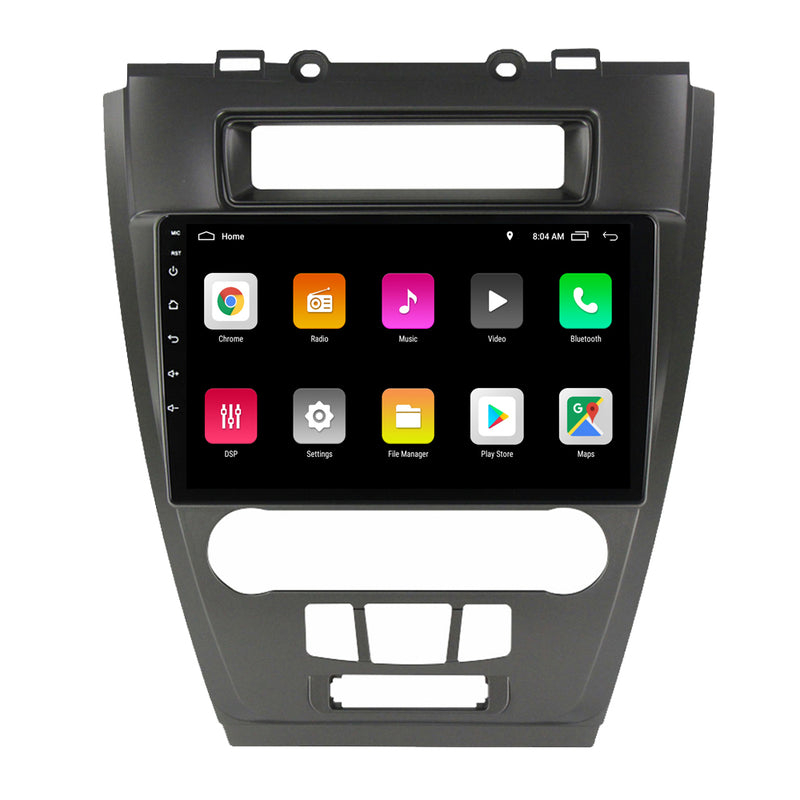 RoverOne Car Stereo Radio Bluetooth CarPlay GPS Navigation for Ford Fusion Mondeo Mustang 2009 - 2012
