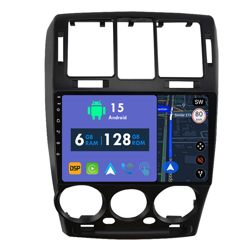 RoverOne Car Stereo Radio Bluetooth CarPlay GPS Navigation for Hyundai Getz 1 2002 - 2011