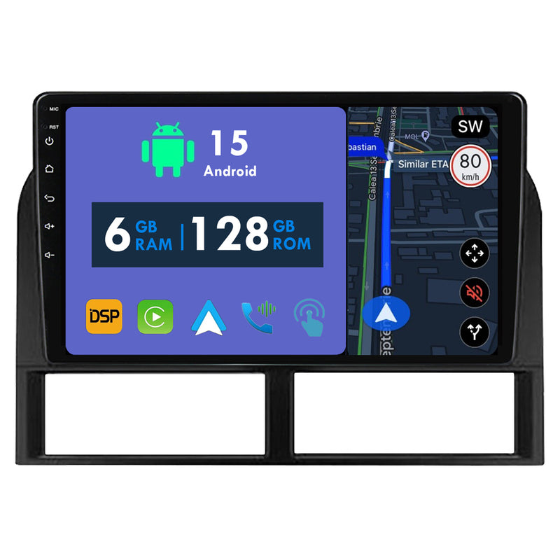 RoverOne Car Stereo Radio Bluetooth CarPlay GPS Navigation for Jeep Grand Cherokee II WJ 1998 - 2004