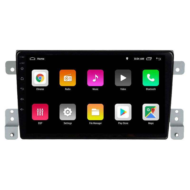 RoverOne Car Stereo Radio Bluetooth CarPlay GPS Navigation for Suzuki Grand Vitara 3 2005 - 2015