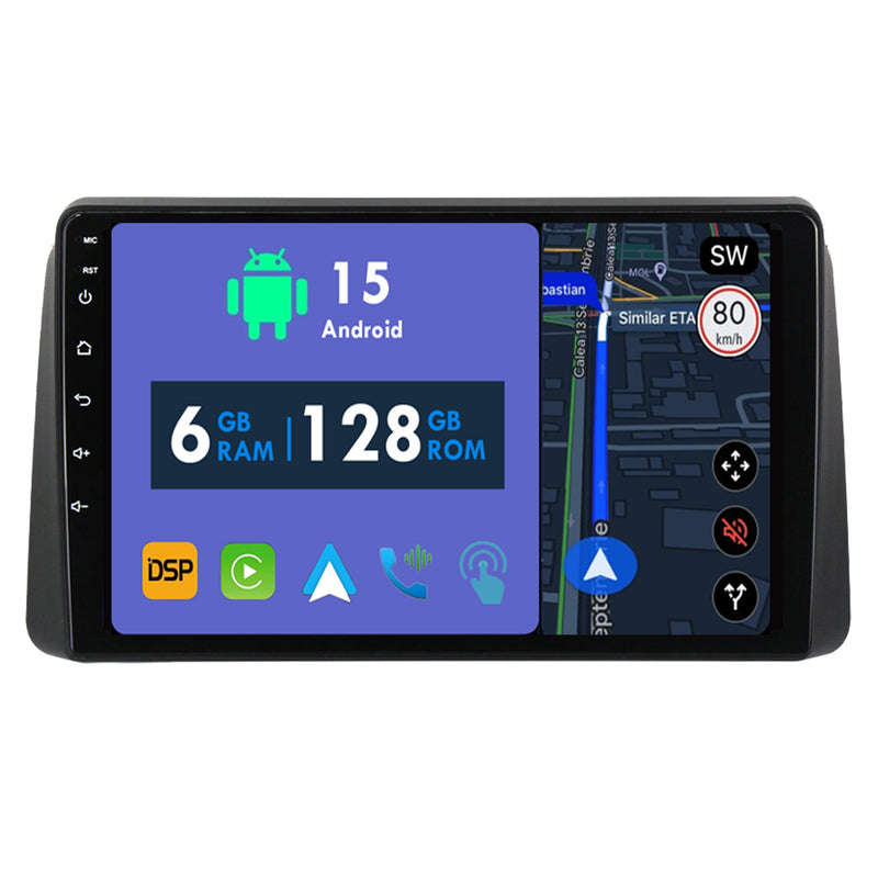 RoverOne Car Stereo Radio Bluetooth CarPlay GPS Navigation for Chrysler Grand Voyager 5 2011 - 2015