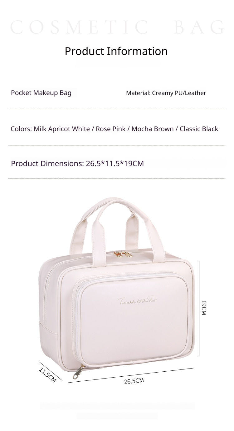 New Toiletry Bag with Hooks Travel Makeup Bag Toiletry Bag Set