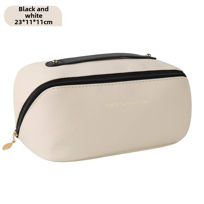 Large Capacity Partition Storage Makeup Bag Portable Deluxe Minimalist Travel Bag Toiletries Storage Bag