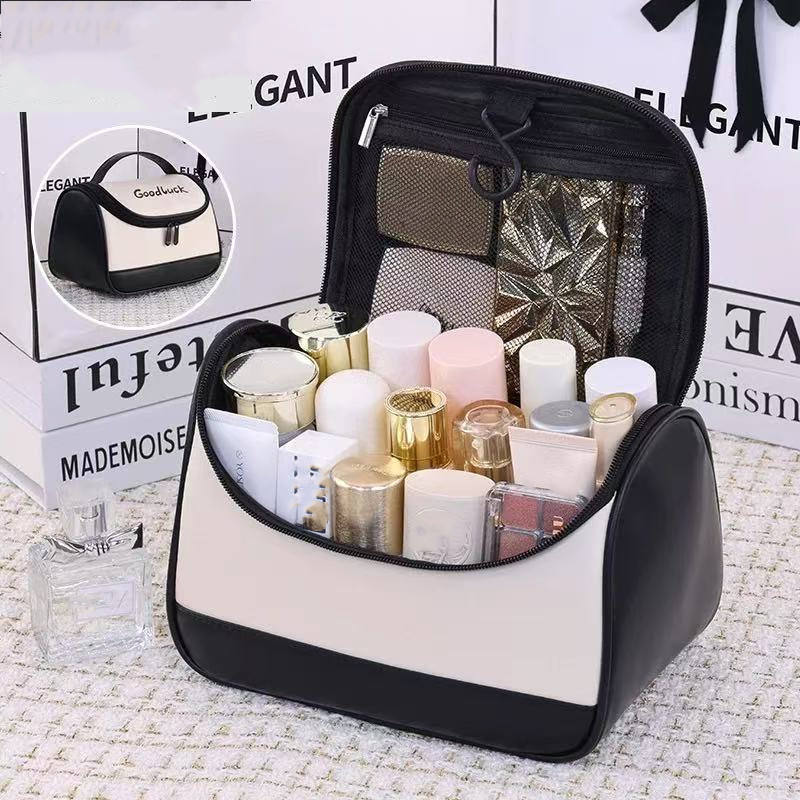 Waterproof Makeup Bag Travel Bag Multipurpose Cosmetic Pouch Toiletry Bag for Hair Accessories Traveling Business Trip Woman