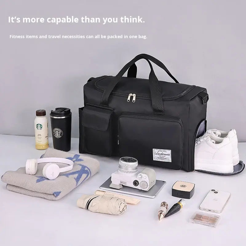 Dropshipping Large Waterproof Eco-Friendly Luxury Modern Casual Gym Sports Luggage Suitcase Travel Duffel Bags Shoe