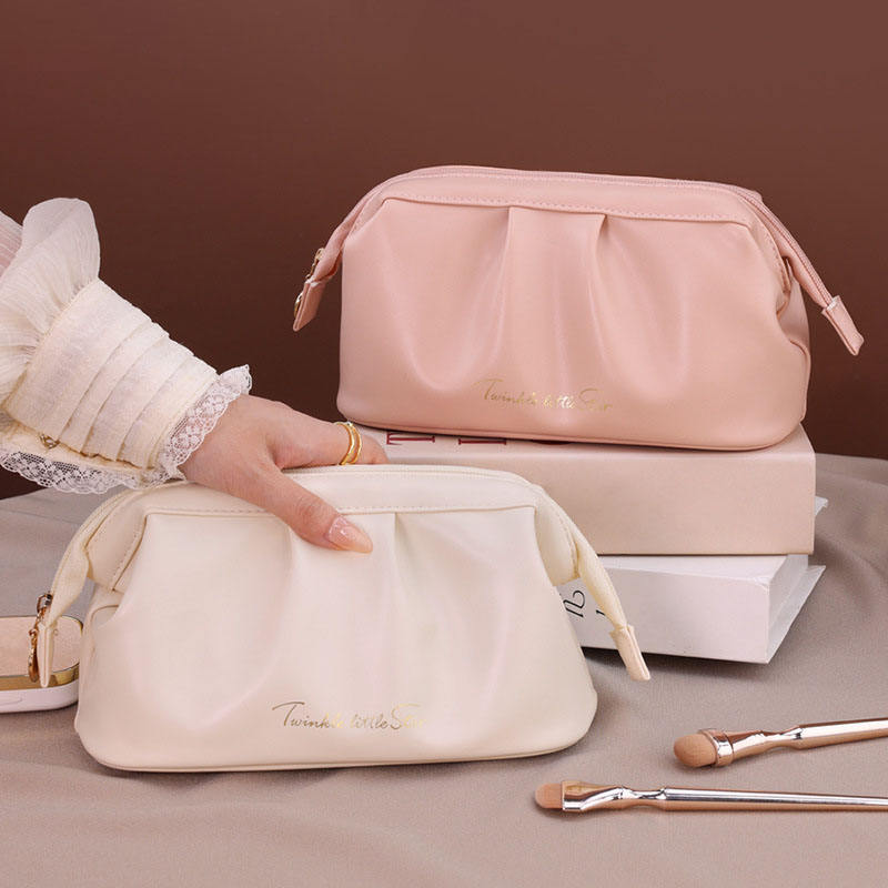 PU Womans Waterproof Multifunctional Storage Pouch Advanced Large Capacity Pouch Elegant Fashionable Hand Pouch