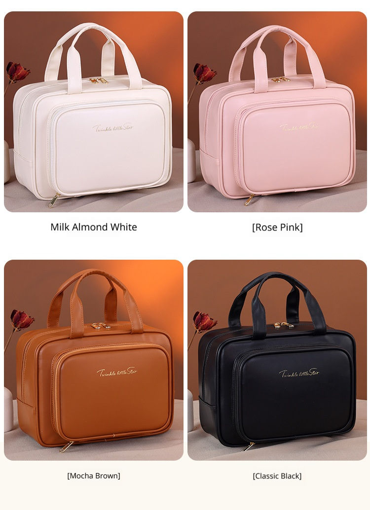 New Toiletry Bag with Hooks Travel Makeup Bag Toiletry Bag Set