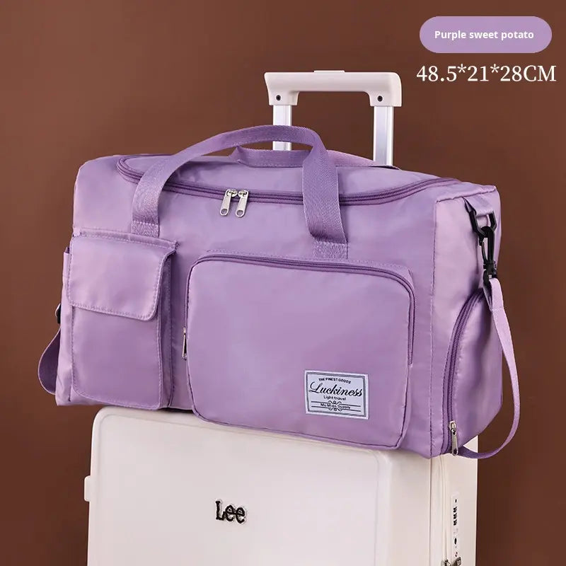 Dropshipping Large Waterproof Eco-Friendly Luxury Modern Casual Gym Sports Luggage Suitcase Travel Duffel Bags Shoe